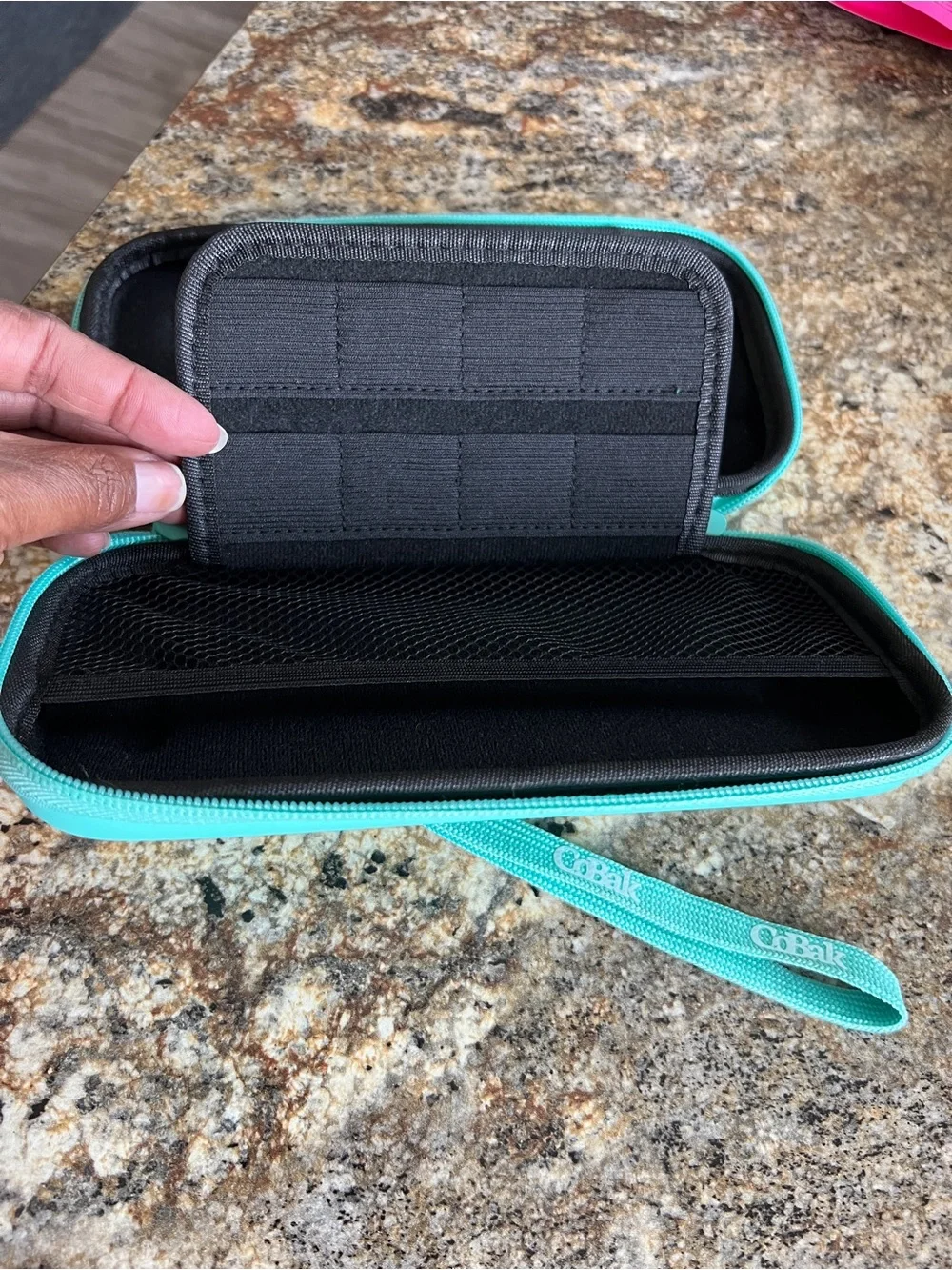 CoBak Teal Protective Console Case with Wrist Strap